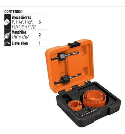 Sierra Copa Truper 9 Piezas P/madera Kit-8