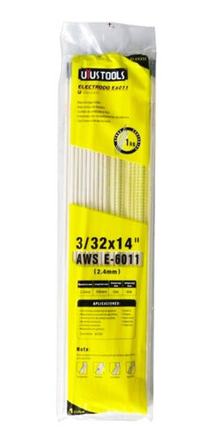 Soldadura Electrodo 3/32 2,4mm Pack 1 Kg E6011