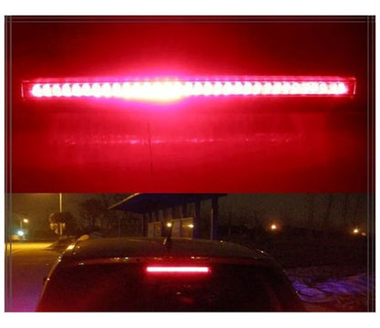 Tercera Luz Roja Freno Universal Adhesivo 24 Led Auto 12v