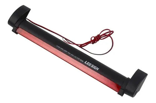 Tercera Luz Roja Freno Universal Adhesivo 80 Led Auto 12v