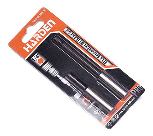 Pack 2 Puntas Magnetica Extension Bit  Larga - Corta Harden