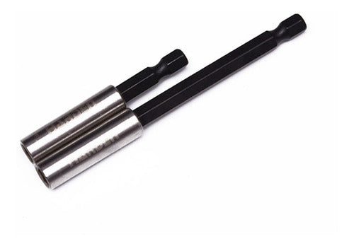 Pack 2 Puntas Magnetica Extension Bit  Larga - Corta Harden
