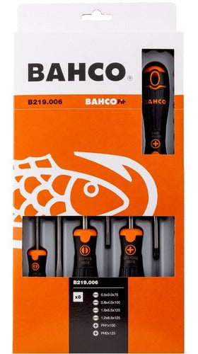 Set Destornilladores Reforzados Bahco 6 Piezas