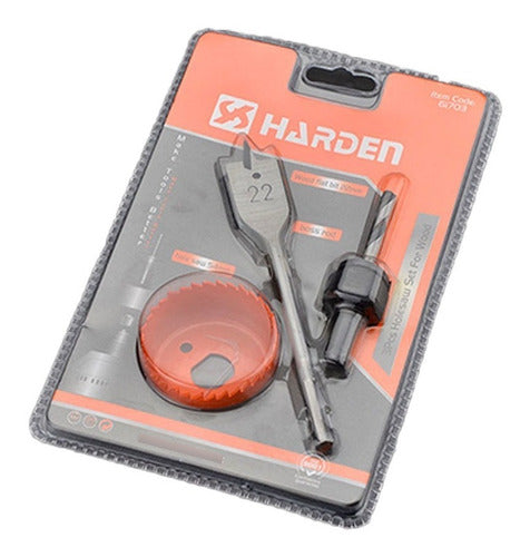 Sierra Copa Harden 3 Pza Para Instalar Cerraduras