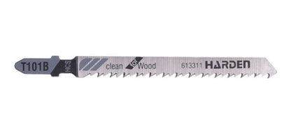 Set 5 Hojas Sierra Caladora Madera 100x75x2,5mm Harden