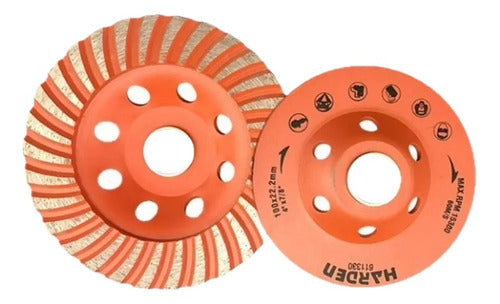 Disco De Pulir 115mm Diamantado 4 1/2 Seco Harden
