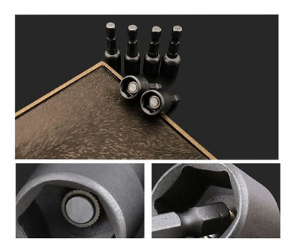 Adaptador Atornillador 10mm Dado Magnético 3 Piezas Harden