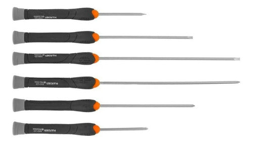 Set Kit Juego Destornillador Precision 6 Piezas / Harden