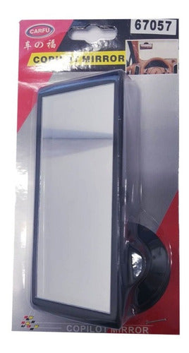 Espejo Para Auto Panoramico 15 Cm Con Chupon Para Seguridad