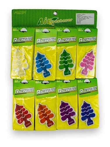 Pack Pinos Para Auto Oferta (8 Aromas) 16 Unidades