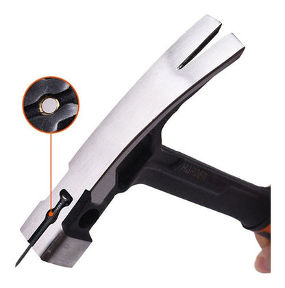 Martillo Acero Forjado Fibra De Vidrio 16oz Imantado Harden