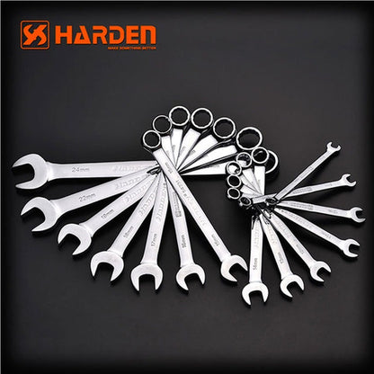 Set Llaves Punta Corona 14pzs. Harden Cr-v De 8 Hasta 24 Mm