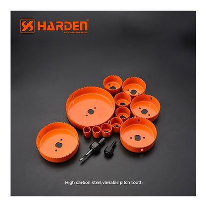 Juego Sierra Copa Madera 16 Piezas Harden