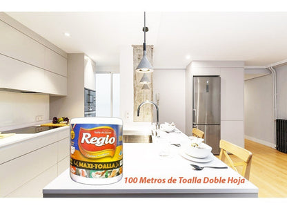 Toalla Maxi-regio Calidad Premium 100 Metros Doble Hoja