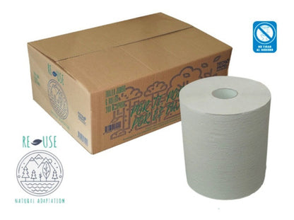 Toalla Jumbo Ecologica 200 M X 6 Rollos