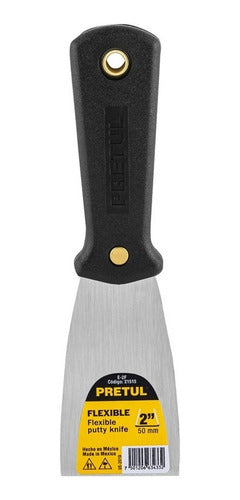 Espátula 2 Pulgadas Acero Flexible Pretul