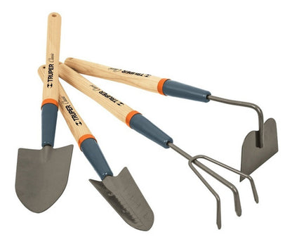 Set Herramientas Jardin 4 Piezas Mango 15 Truper