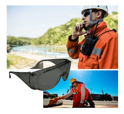 Lentes De Seguridad Gris Micas 100% Policarbonato Truper