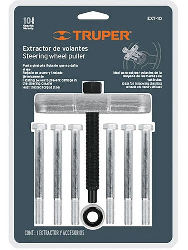 Extractor P/engranaje Y Orificio Rosc. Truper #ext-10 Jgo 10