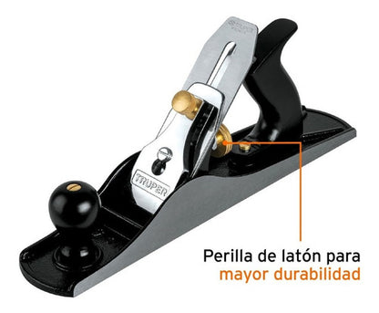 Cepillo Carpintero Truper 4 (4c) # 4c (4) Ancho Corte 2