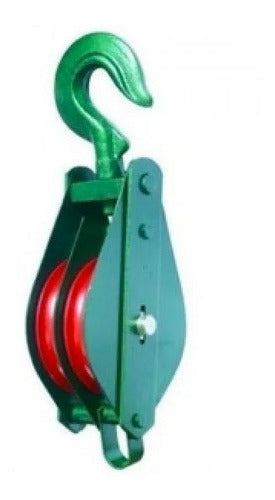 Roldana Cable Doble De 4