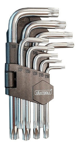 Llave Torx Corta 9pcs Uyustools T10 - T50