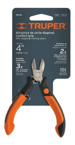 Alicate Corte Diagonal Mini 4 Truper