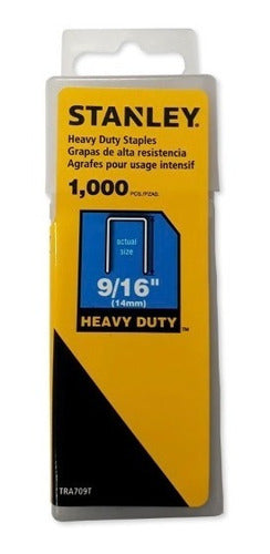 Grapa Stanley  9/16  Tra709t Caja 1.000 Pzas