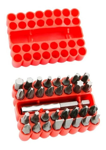 Juego De 33 Puntas Destor/ Adaptador Magnet Kraft Bohrer