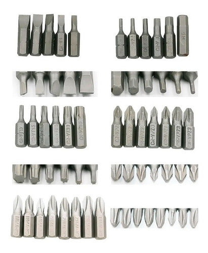 Juego De 33 Puntas Destor/ Adaptador Magnet Kraft Bohrer
