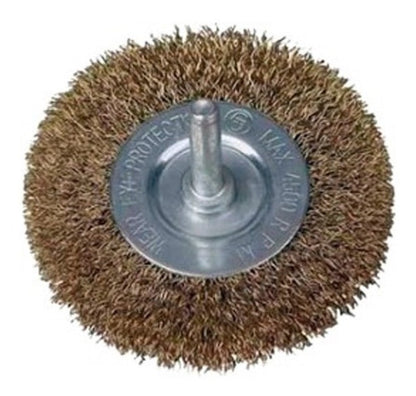 Escobilla Redonda Para Taladro Plana 3¨/75 Mm