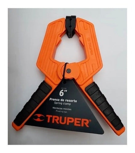 Prensa De Resorte Truper Fijacion Rapida 6¨x 150mm