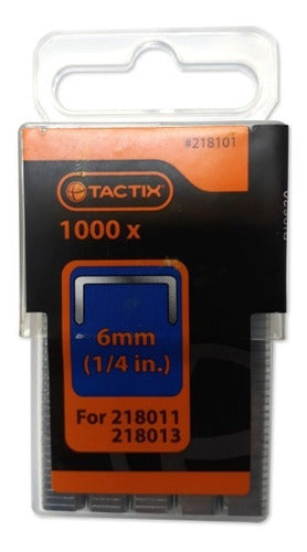 Grapa Tactix   1/4    Caja 1.000 Pzas  P/ Engrapador