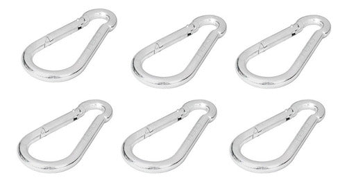 Mosqueton 3/16 Bma  3/16 Truper Pack De 6 Unidades