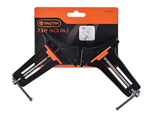 Pack 2 Unid Prensa Carpintero Tactix P/angulos 3