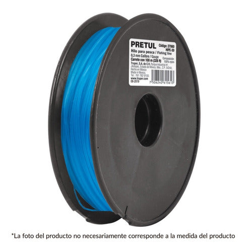 Hilo Para Pesca 0.6mm Hipe-60 Pretul