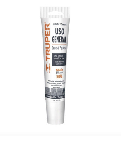 Silicona Transparente 85 Mlsil-85t Truper