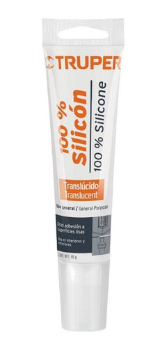Silicona Transparente 85 Mlsil-85t Truper