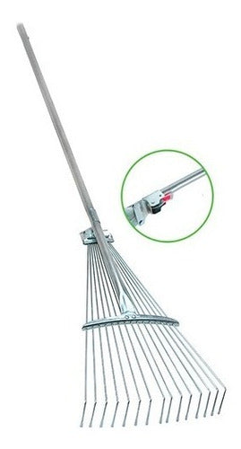Rastrillo Alambre Ajustable 15t Con Mango