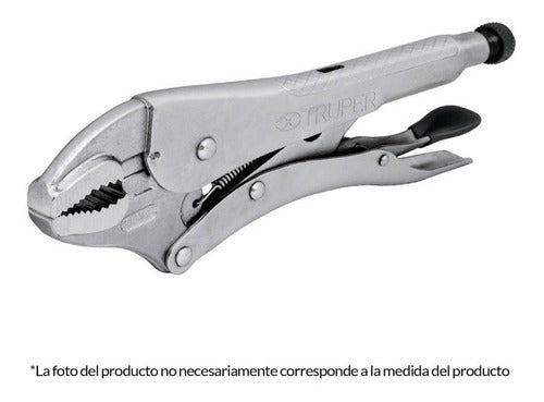 Llave Caiman Truper 7  Mordaza Curva # Ppt-7c