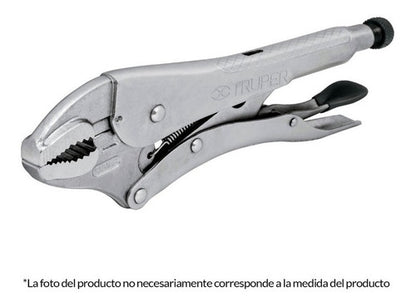 Llave Caiman Truper 7  Mordaza Curva # Ppt-7c