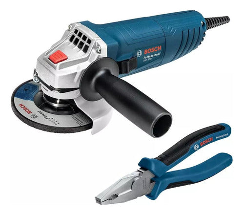 Esmeril Angular Bosch Gws 850 - 850w + Alicate