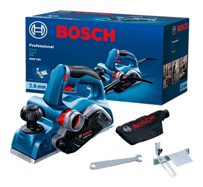 Cepillo Eléctrico Bosch Gho 700 700w Color Azul