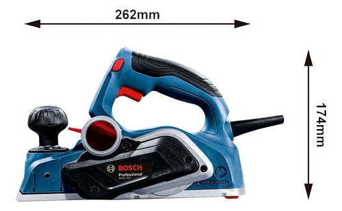 Cepillo Eléctrico Bosch Gho 700 700w Color Azul