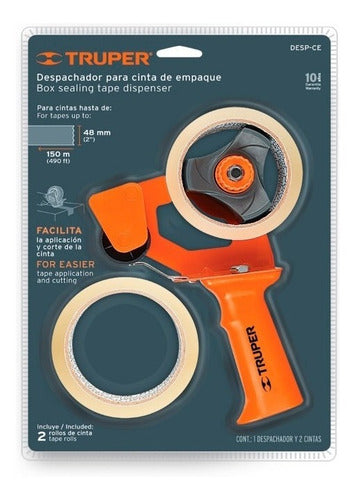 Dispensador Truper P/huincha Embalaje # Desp-ce