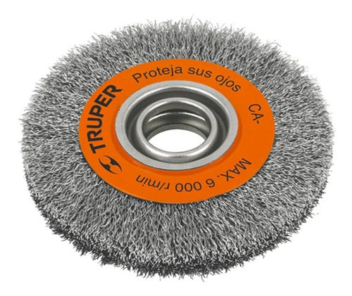 Escobilla Truper Circular P/esmeril Fina 3/4