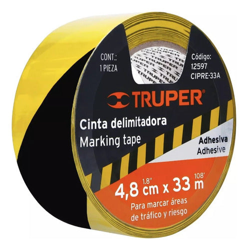 Cinta  Precaucion  Amarilla Rollo 18 Mt