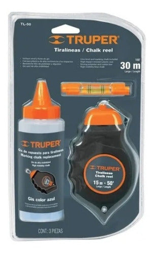 Tiza Para Lineas Truper Plastico 30 Mts Tl-50