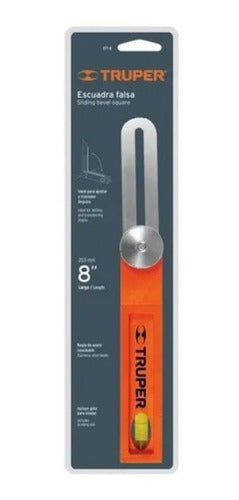 Escuadra Falsa Profesional Truper E 8  Eft-8