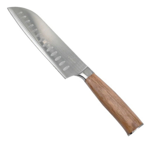 Cuchillo Santoku Blister Grilltech
